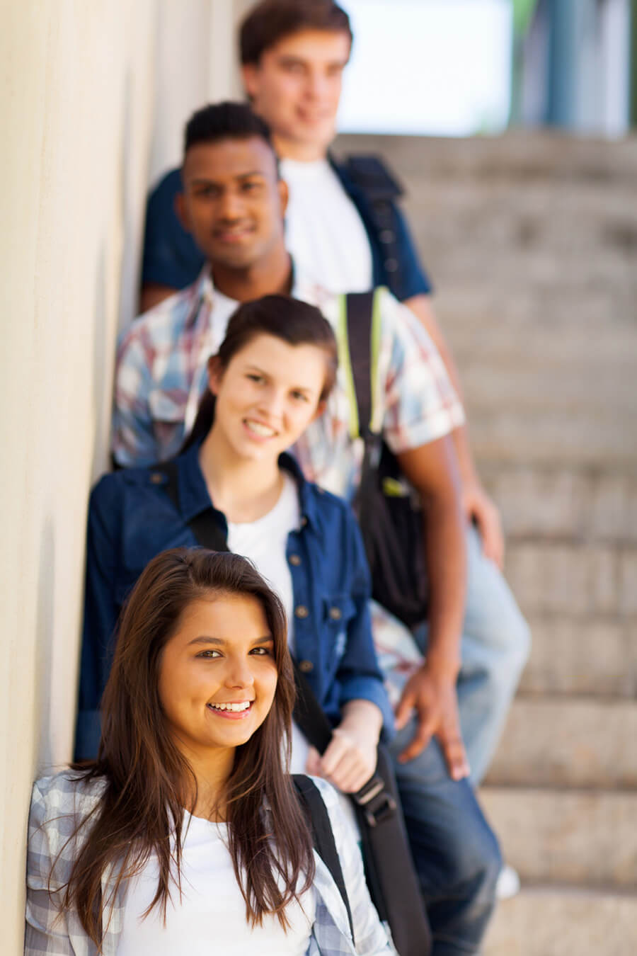 Group of High School students